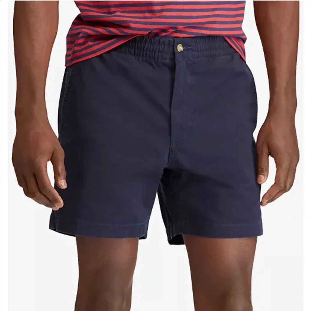 NWT Polo Ralph Lauren Men's Classic Fit Stretch Prepster 6" Shorts Ink Navy XS